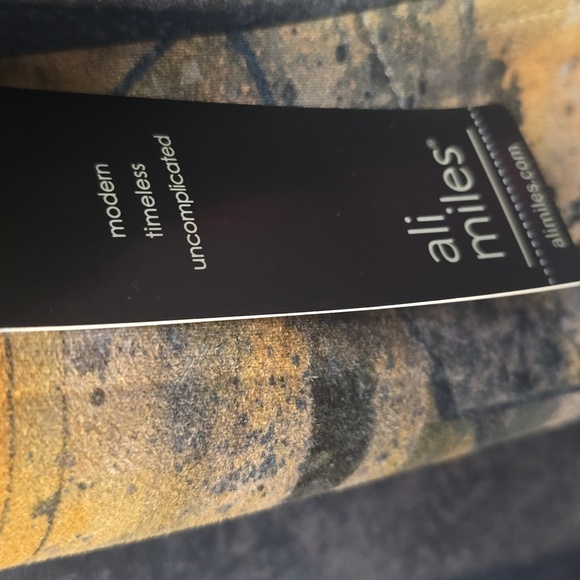 Ali Miles Women's Abstract Black and Tan Blazer, Plus Size 2X, NWT - Picture 6 of 6